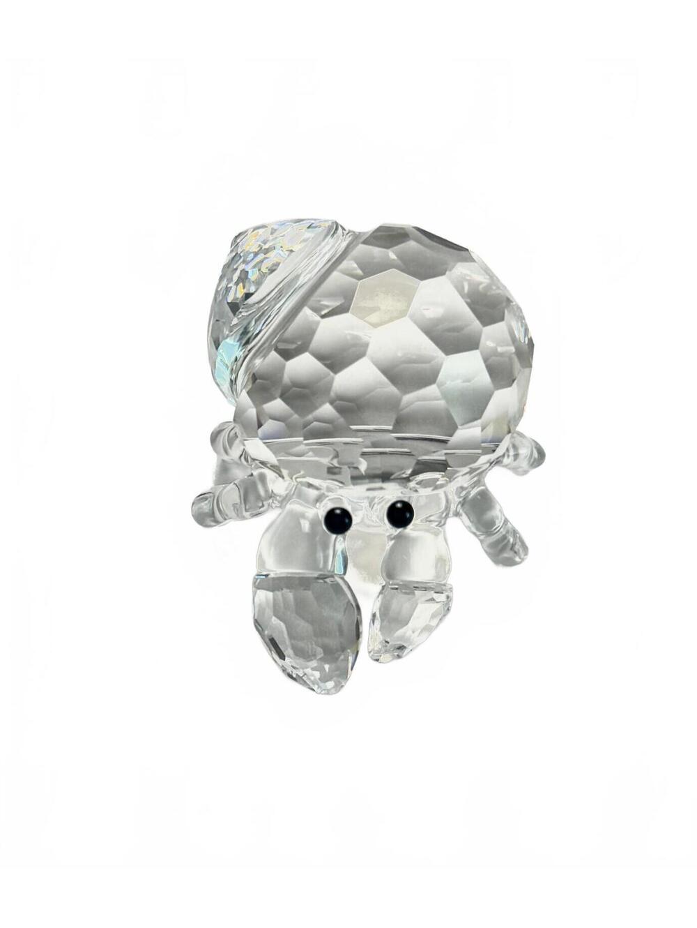 Swarovski Crystal Hermit Crab Figurine Aquatic Worlds Retired Collectible